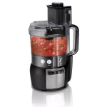 Hamilton Beach Stack and Snap 10-Cup 3-Speed Food Processor, 450W, Black thumbnail 1