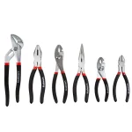 Stalwart 6-Piece Utility Plier Set with Storage Pouch thumbnail 1