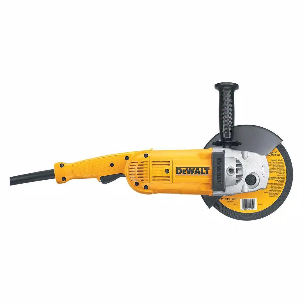 DEWALT 15 Amp 5.3 HP 7 in. and 9 in. Angle Grinder, 6000 rpm