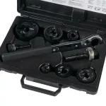 Klein Tools 9-Piece Knockout Punch and Ratcheting Wrench Set thumbnail 7