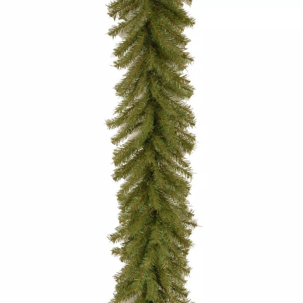 Unbranded Norwood Fir 9 ft. Artificial Garland, Green, 12 in. Wide