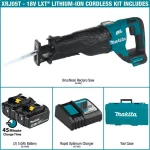 Makita 18V LXT Lithium-Ion Brushless Cordless Reciprocating Saw Kit with 5.0Ah Batteries thumbnail 2