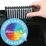 iTouchless 13 Gal. Stainless Steel Motion Sensing Touchless Trash Can with AbsorbX Odor Control thumbnail 3