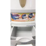 Tayama Rice Dispenser 55 lbs. Capacity White Dry Food Storage Container thumbnail 4