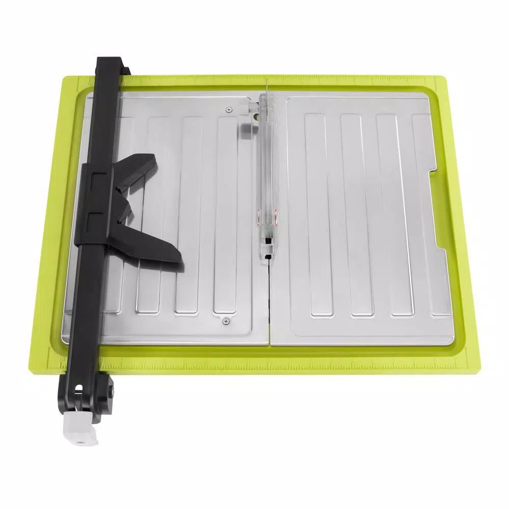 RYOBI 7 in. 4.8 Amp Wet Tile Saw with Stand, Cuts Ceramic, Porcelain, and Stone