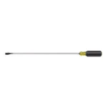 Klein Tools 1/2 in. Keystone-Tip Flat Head Screwdriver, 12 in. Heavy-Duty Square Shank thumbnail 1