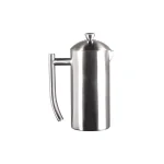 Frieling 2-Cup Stainless Steel French Press, 17 oz Double-Walled Insulated Coffee Maker thumbnail 1