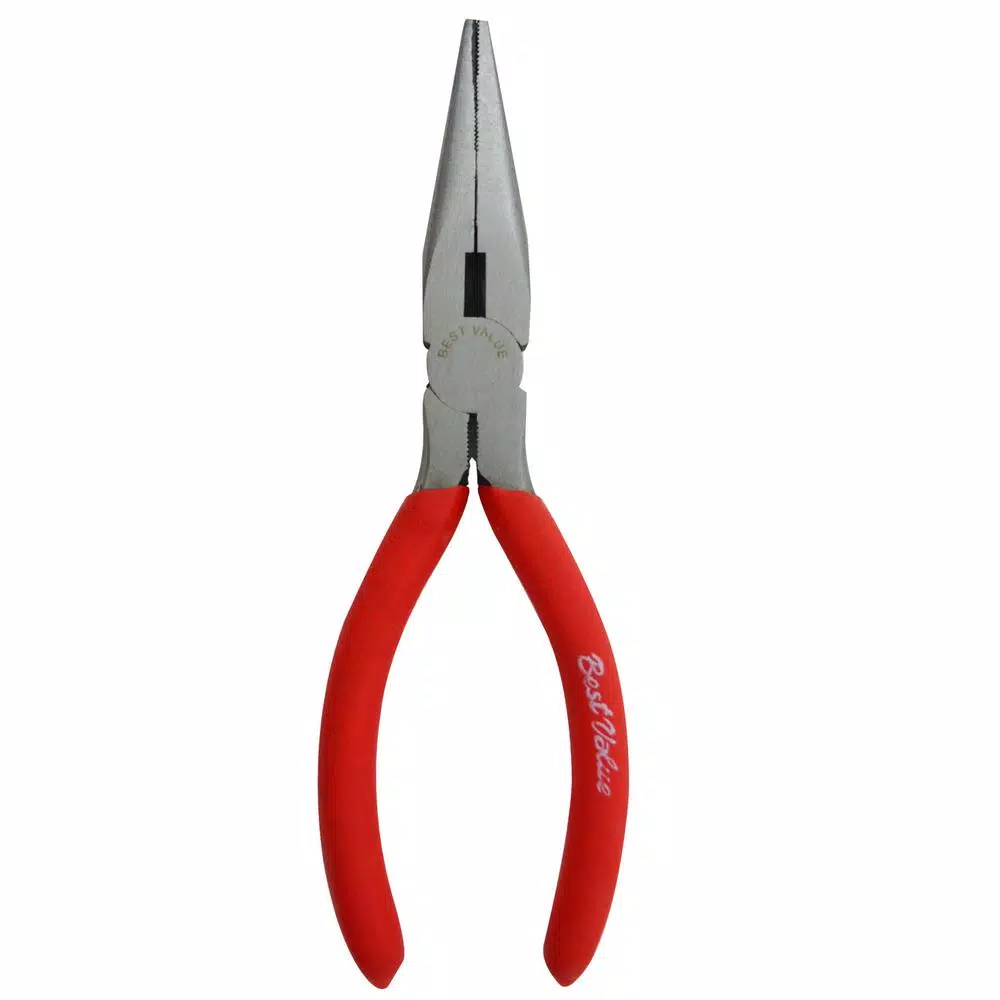 Best Value 4-Piece High Carbon Steel Plier Set with Anti-Slip Red Handles
