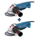 Bosch GWS10-45PE 4-1/2 in. 10 Amp Corded Angle Grinder with Paddle Switch (2-Pack) thumbnail 1