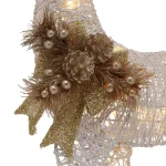 Home Accents Holiday 3 ft LED Lighted White Deer and Doe Set thumbnail 10