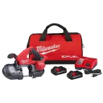 Milwaukee M18 FUEL 18V Brushless Cordless Compact Band Saw Kit with Two 3.0 Ah Batteries thumbnail 1