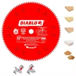 Diablo 12 in. 100-Tooth Ultimate Polished Finish Carbide Saw Blade, 15-Pack thumbnail 1