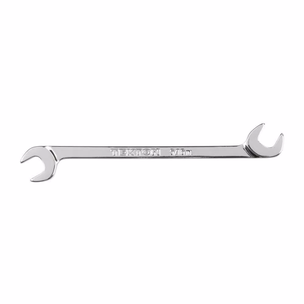 TEKTON 5/16 in. Angle Head Open End Wrench, 60° Offset