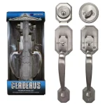 Constructor Cerberus Satin Nickel Entry Door Handleset with Single Cylinder Deadbolt thumbnail 1