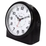 Equity by La Crosse Large 4.72 in. Black Analog Alarm Table Clock with Night Vision Technology thumbnail 2