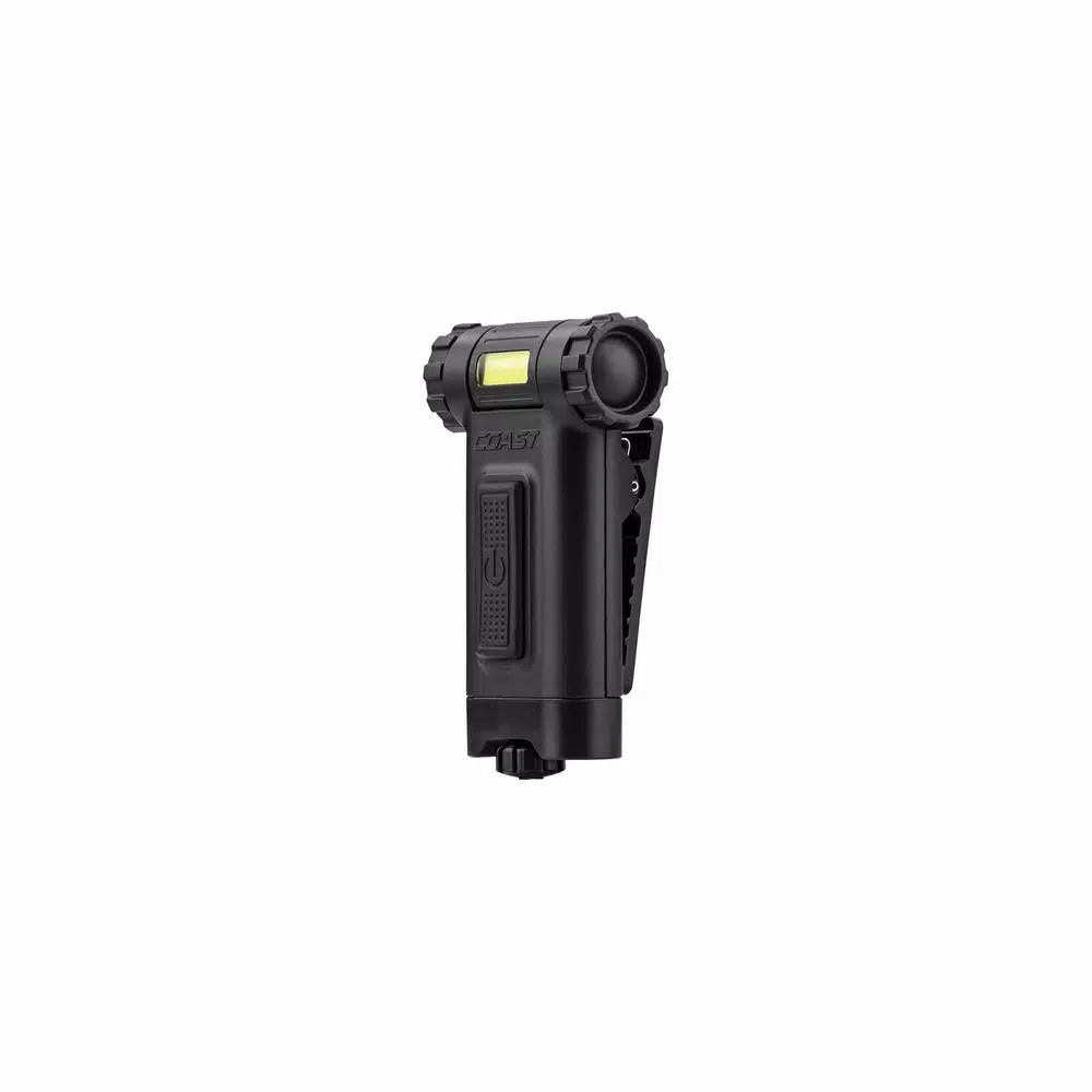 Coast HX4 80 Lumen Dual Color LED Clip Light - White & Red C.O.B. Flashlight
