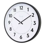 Equity by La Crosse 14 in. Commercial Black Analog Wall Clock with Quartz Movement thumbnail 3