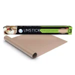 Unbranded 1UNSTICK Reusable Non-Stick Roasting & Baking Sheet, 15 x 19 inch Fiberglass Mat thumbnail 1