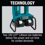 Makita 18V X2 LXT Brushless Cordless Shear Wrench Kit with 5.0 Ah Batteries and Dual Port Rapid Charger thumbnail 10