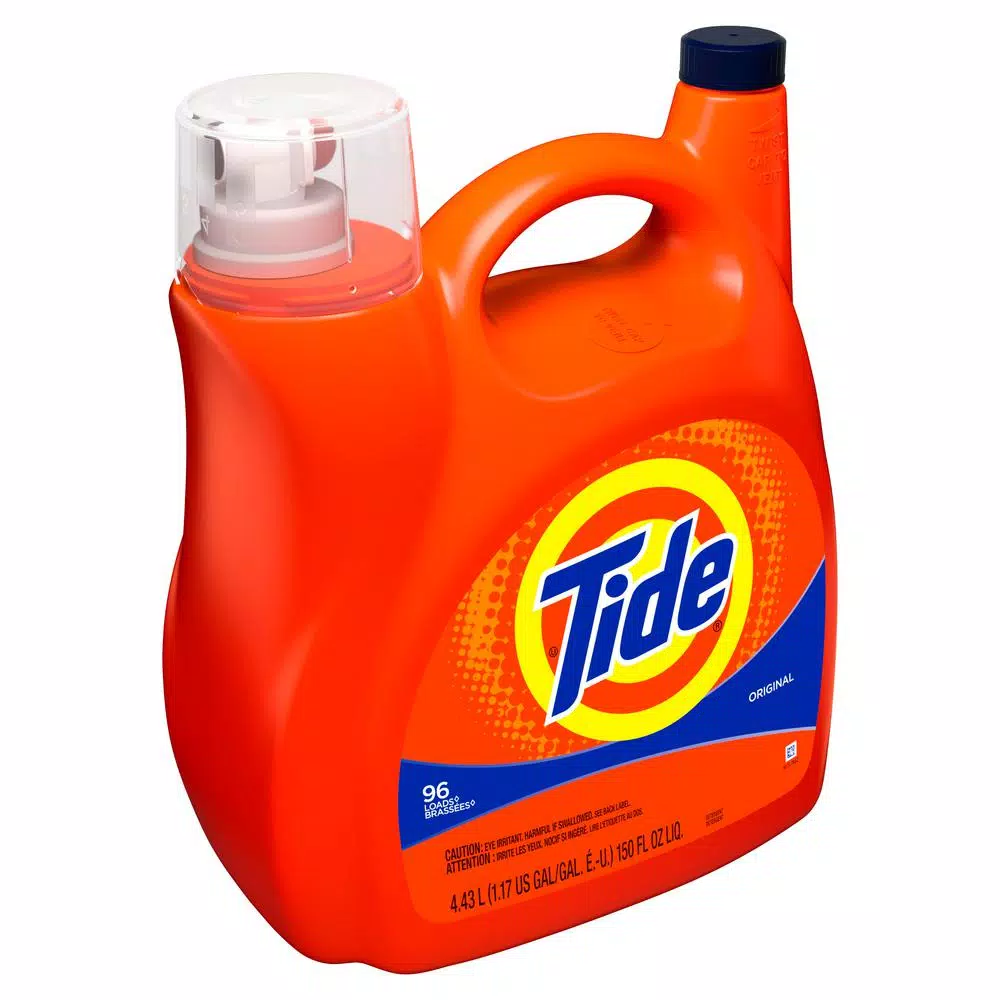 Tide Original Scent Liquid Laundry Detergent, 150 oz (96 Loads)