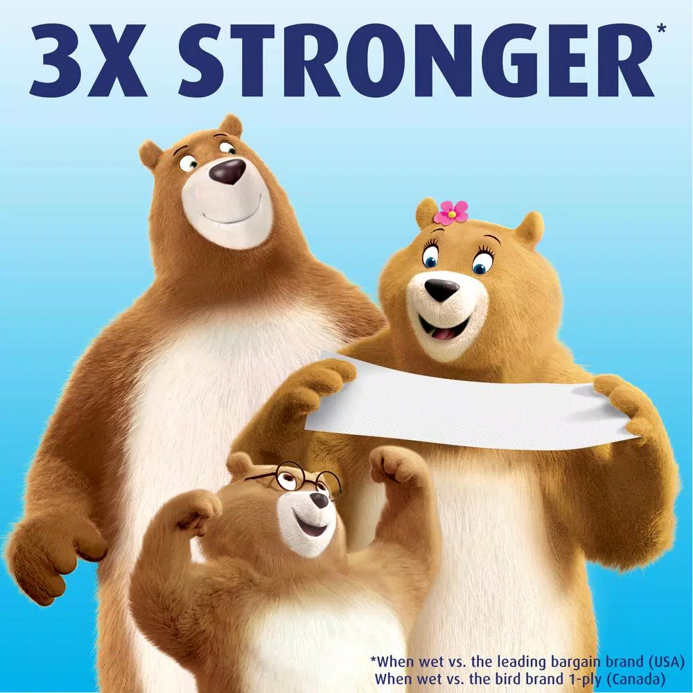 Charmin Essentials Strong 1-Ply Toilet Paper, 48 Giant Rolls