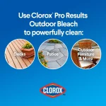 Clorox Pro Results Concentrated Outdoor Bleach Cleaner, 121 oz. thumbnail 7