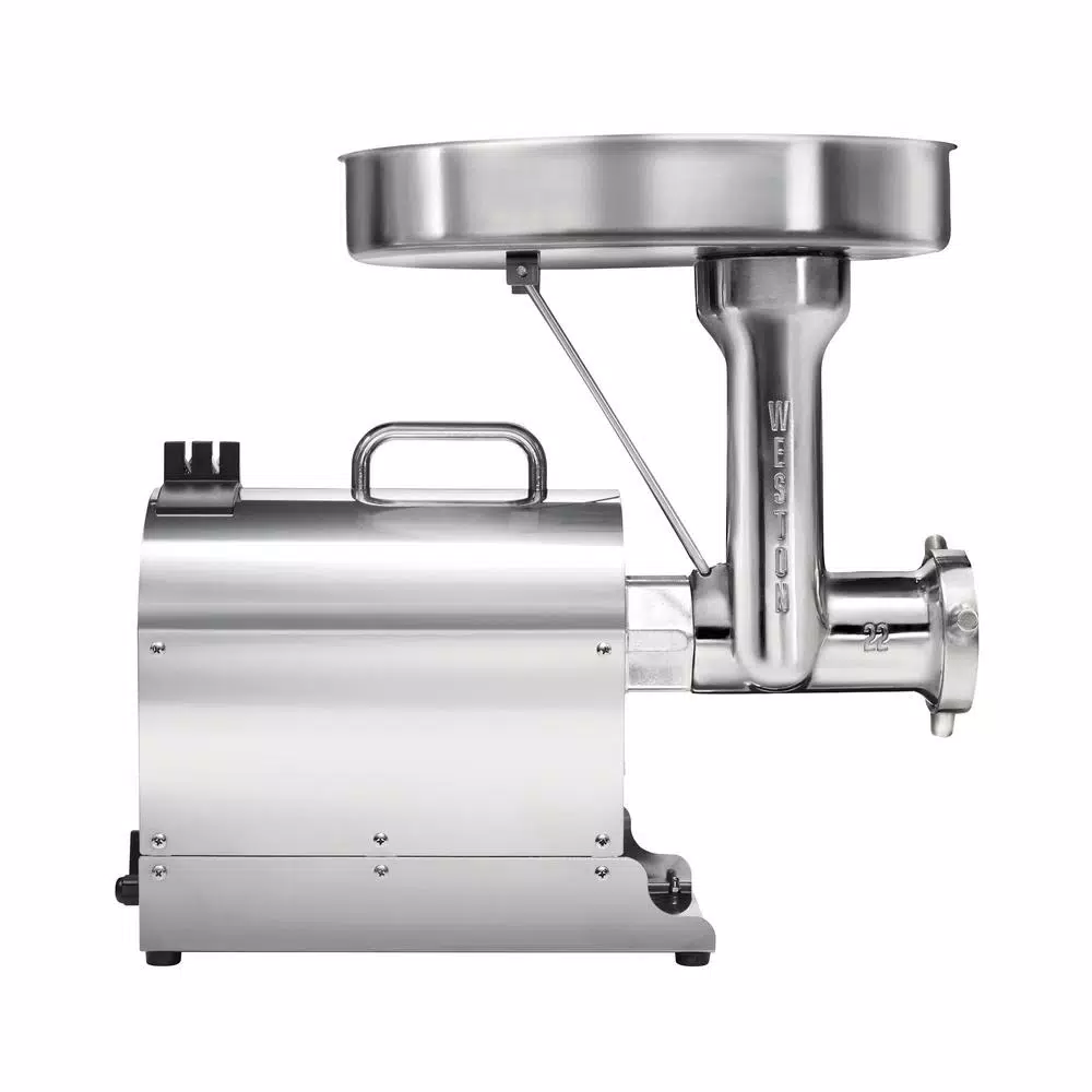Weston Pro Series #22 1.5 HP Stainless Steel Electric Meat Grinder & Sausage Stuffer