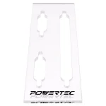 POWERTEC 71120 Picture Hanging Keyhole Template for Router thumbnail 2