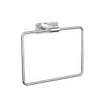 Nameeks Boutique Hotel Wall Mounted Towel Ring in Polished Chrome thumbnail 1