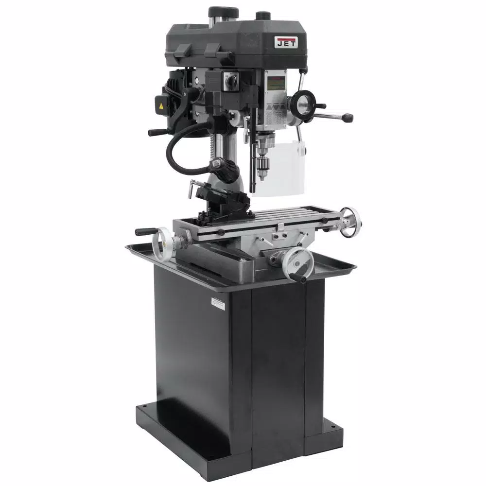 Jet JMD-15 Mill/Drill Press with Newall DP700 DRO - 1/2 in. Chuck