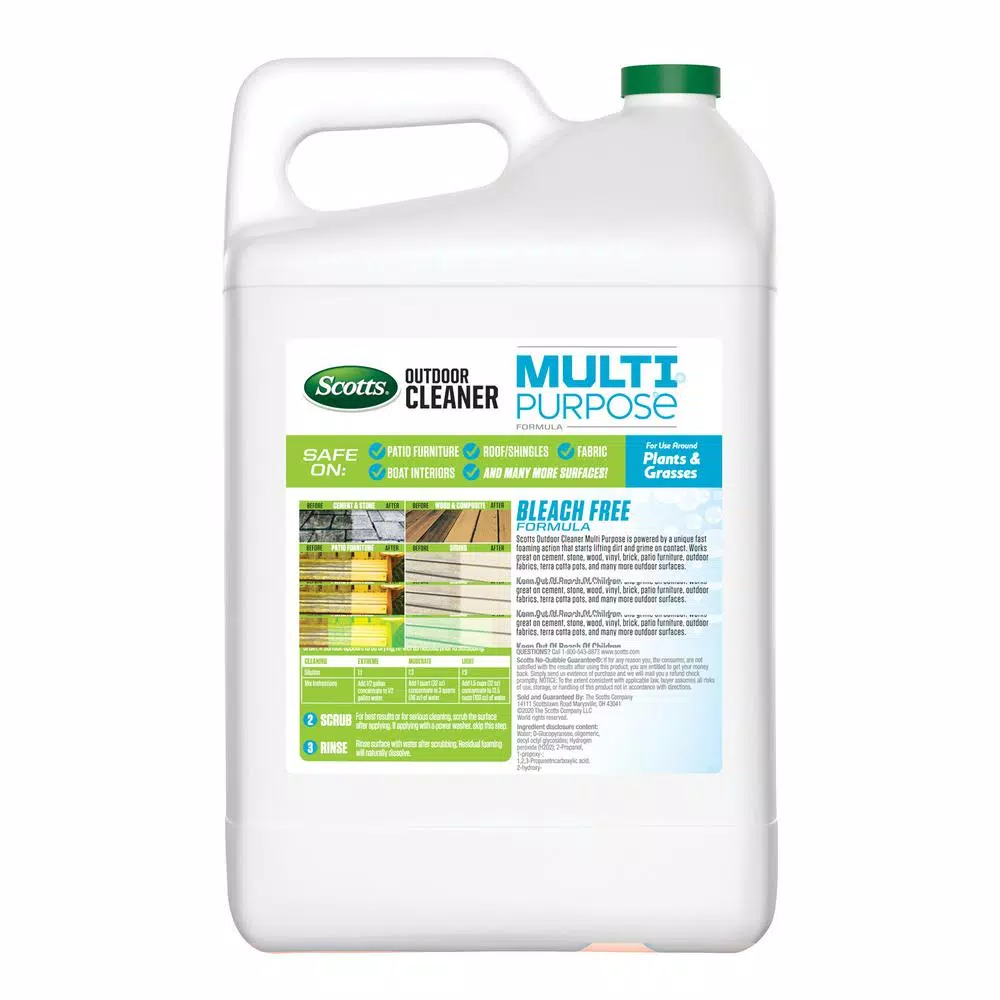 Scotts Outdoor Cleaner Plus OxiClean Multi-Purpose Concentrate, 2.5 Gal.