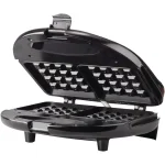 Brentwood Appliances TS-243 750W Dual Nonstick American Waffle Maker, Black thumbnail 3