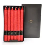 ROOT CANDLES A.I. Root 9 in. Timberline Arista Red Taper Dinner Candles, Box of 12 thumbnail 1