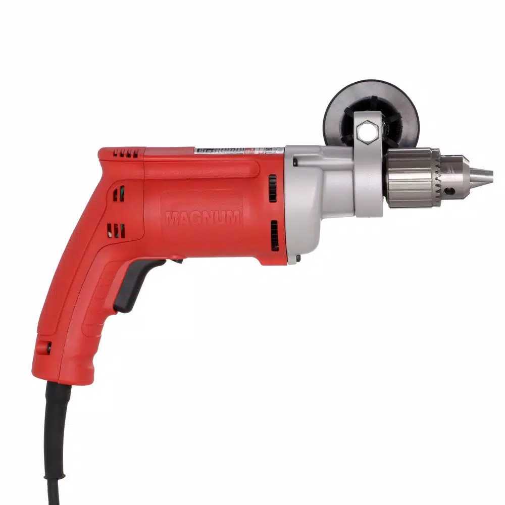 Milwaukee 1/2 in. Magnum Corded Drill, 8 Amp, 850 RPM