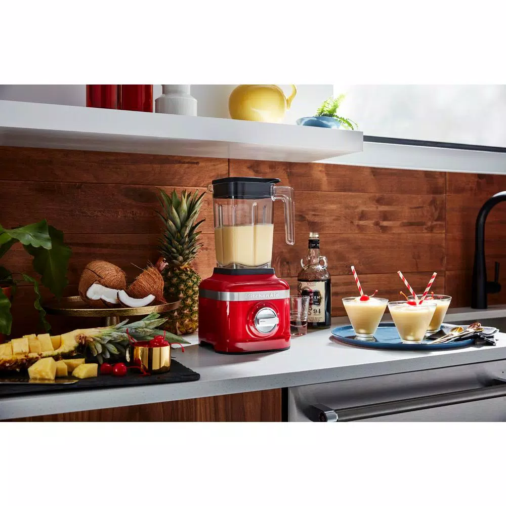 KitchenAid K150 48 oz. 3-Speed Ice Crushing Blender with Passion Red Finish