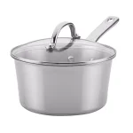 Ayesha Curry Ayesha Home Collection 3-Quart Stainless Steel Saucepan with Glass Lid thumbnail 1