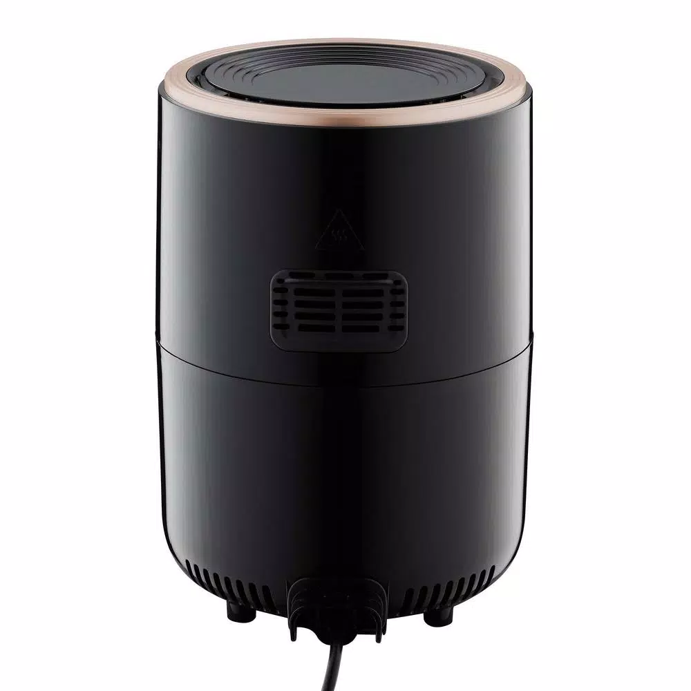 GoWISE USA 2 Qt. Mini Digital Air Fryer with Touchscreen, Black/Copper