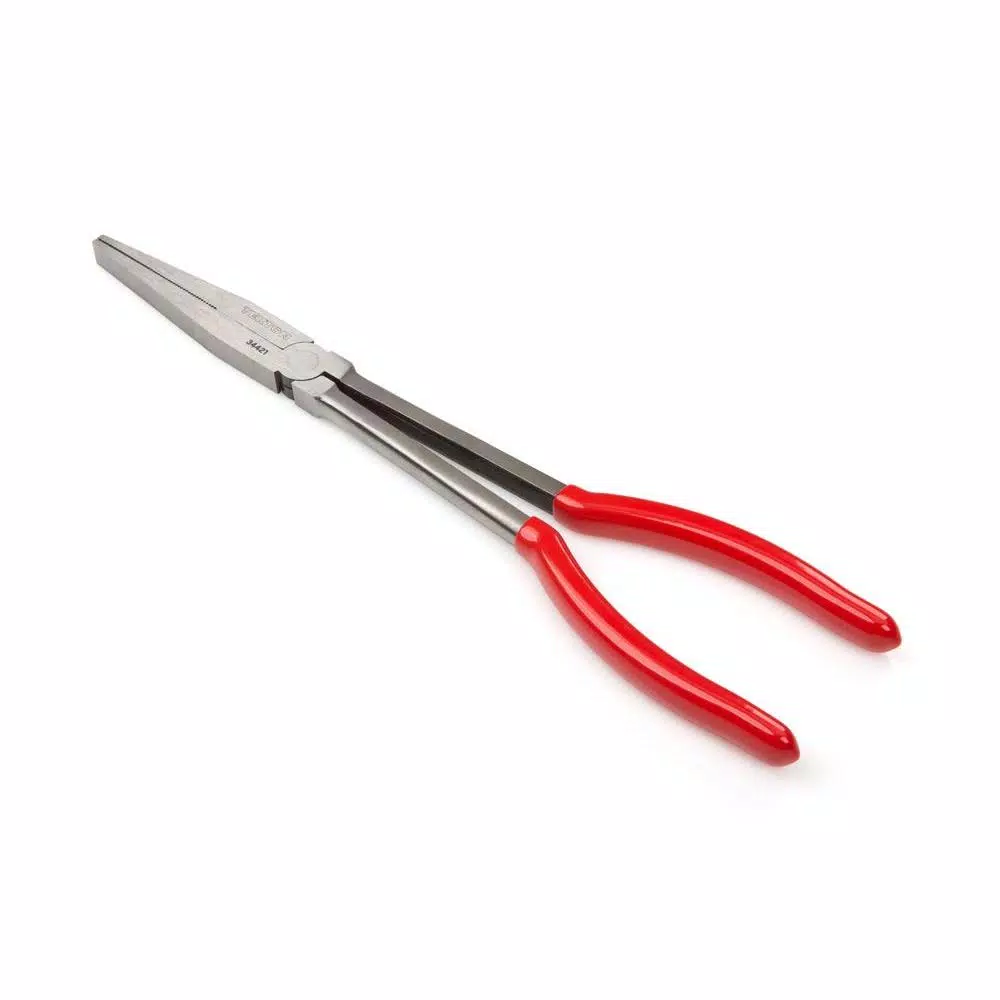 TEKTON 11 in. Duckbill Pliers with Crosscut Teeth