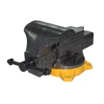 OLYMPIA Tools 6 in. Bench Vise with 270° Swivel Base and 20,000 lb. Clamping Strength thumbnail 1
