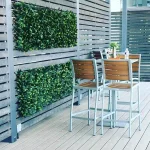 Greensmart Decor 40 in. x 80 in. Artificial Lemon Leaf Lattice Privacy Screen thumbnail 8