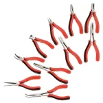 SUNEX TOOLS Sunex 3612V Precision Pliers Set, 10-Piece Cr-V Steel Hand Tool Kit thumbnail 1