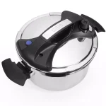 Barton 6 Qt. Stainless Steel Stove Top Pressure Cooker, Induction Compatible with Easy-Lock Lid thumbnail 2