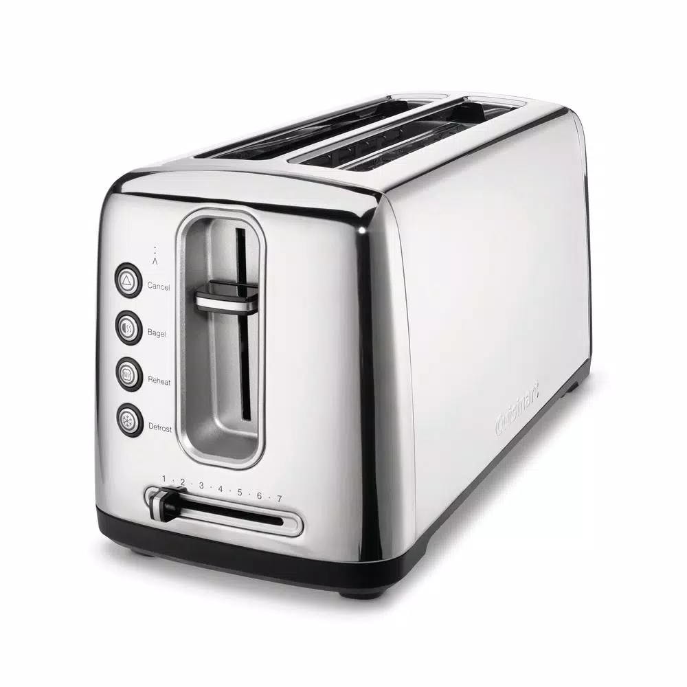 Cuisinart 2-Slice Stainless Steel Artisan Bread Long Slot Toaster