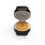 Pangea Brands NHL Hockey Puck Waffle Maker, Black Electric Grille thumbnail 3