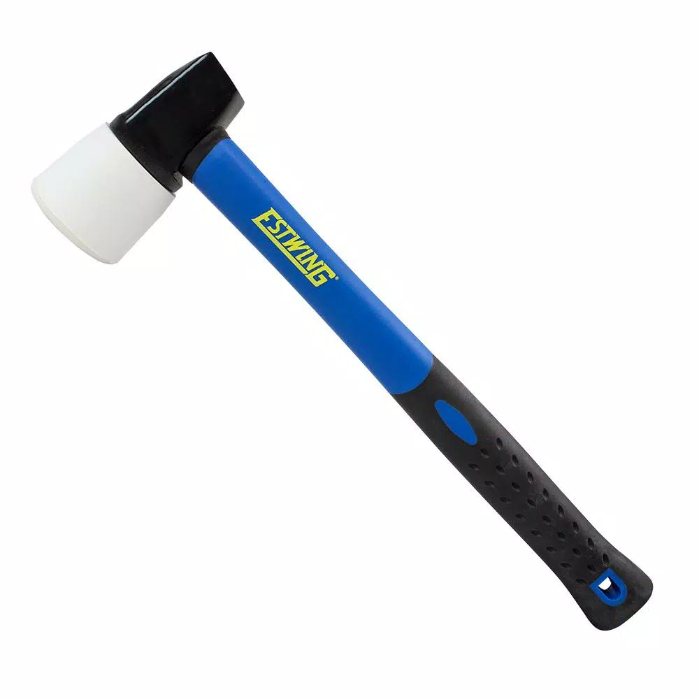 Estwing No-Mar Rubber Flooring Mallet with Fiberglass Handle