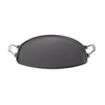 Outset 14 in. Cast Iron Pizza Iron with Forged Steel Handles thumbnail 3