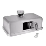 Alpine Industries 1200ml Stainless Steel Manual Liquid Soap Dispenser, Wall-Mounted thumbnail 5