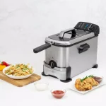 Kalorik 3.2 Qt. Stainless Steel Deep Fryer with Oil Filtration System thumbnail 9