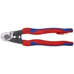 KNIPEX 7-1/2 in. Wire Rope Cutters with Dual-Comfort Grip and Tether Attachment thumbnail 3