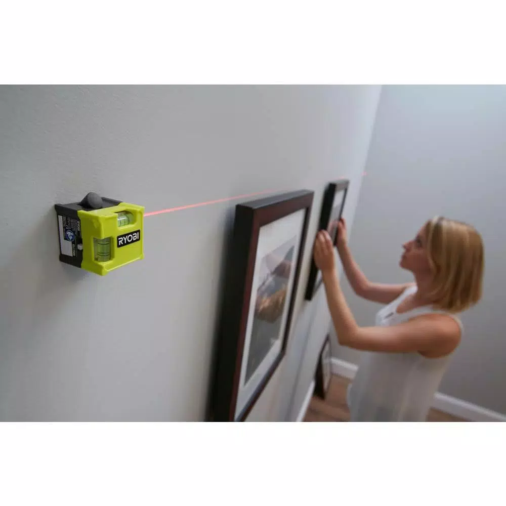 RYOBI Laser Cube Compact Handheld and Freestanding Laser Level